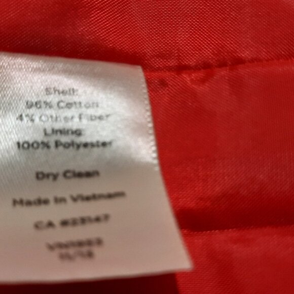 Talbots 6 Car Coat - Pink Woven Texture - Retro Mad Men - Picture 3 of 3